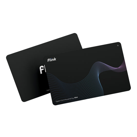 Black Digital Business Card