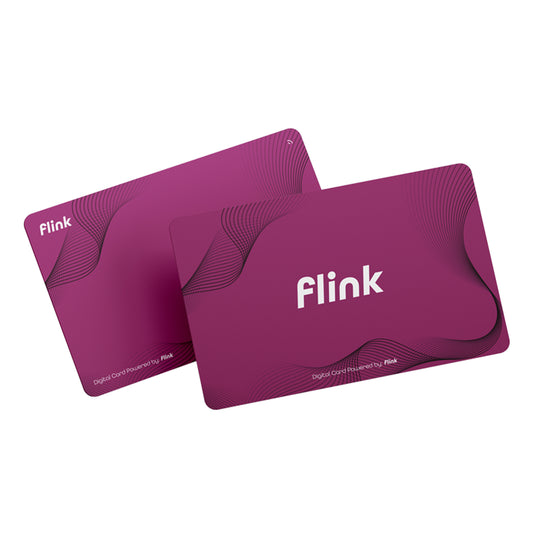 Pink Digital Business Card